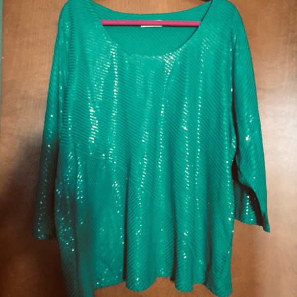 Calvin Klein Tops - . Calvin Klein sparkling top,